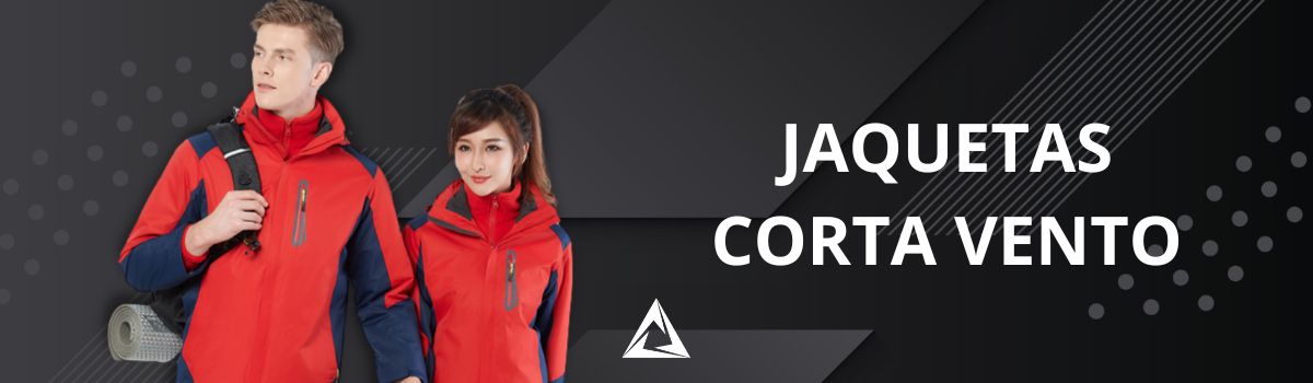 casaco corta vento vermelho masculino e feminino banner coleção jaquetas corta vento - avanço fitness - 02