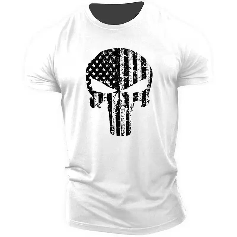 camisa-masculina-manga-curta-skull-branco