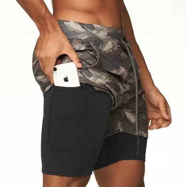 short-masculino-2-em-1-camogym-verde